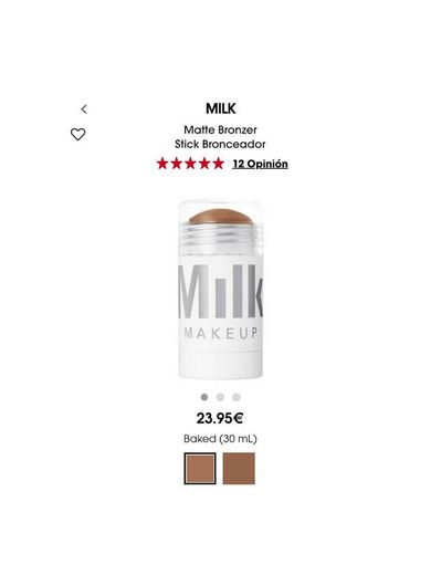 Stick bronceador Milk makeup