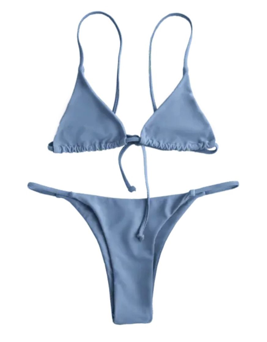 Moda Bikini azul