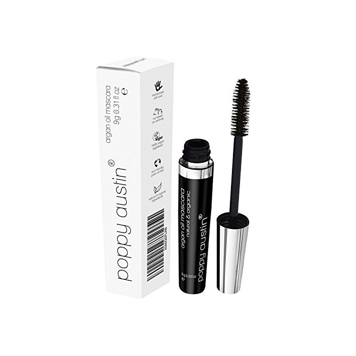 Social Máscara de Pestañas Vegano y Orgánico Negro con Aceite de Argán -