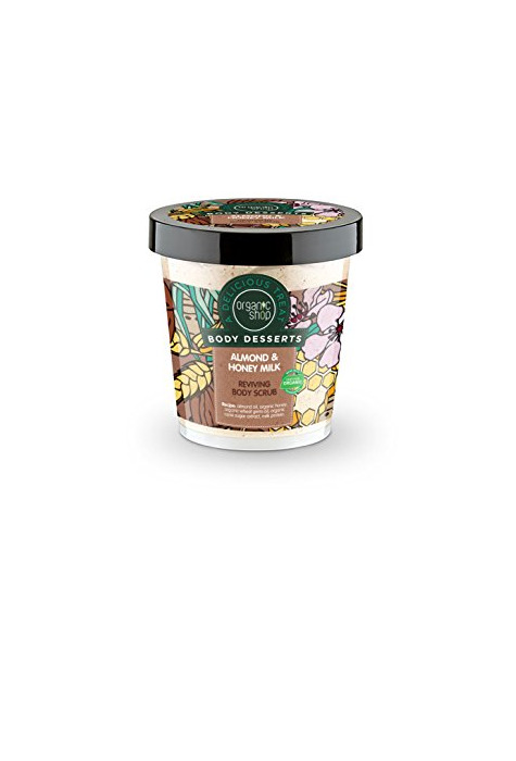 Social Organic Shop Exfoliante Corporal Estimulante Almendra y Leche de Miel