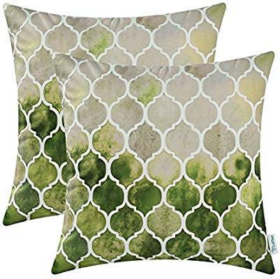 Fashion Green elegant pillows