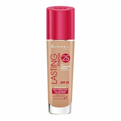 Belleza Rimmel London Lasting Finish Foundation 25H Base de Maquillaje Tono 203 True