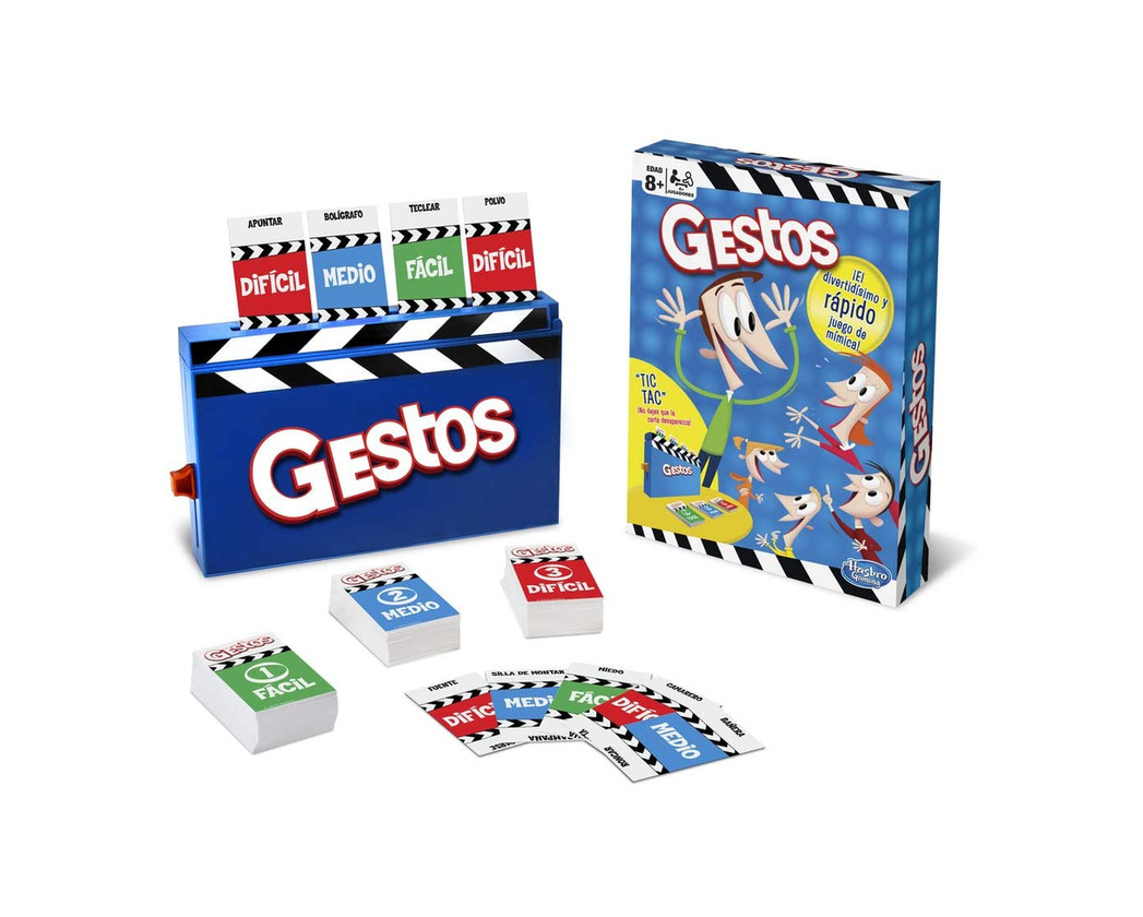 Social Hasbro Gaming - Gestos, Juegos de Mesa versión española,