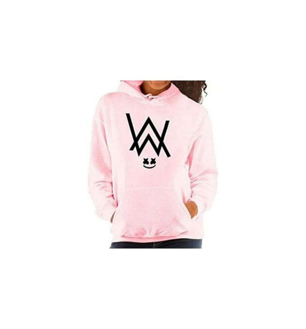 Moda Blusa Frio Moletom Feminino Alan Walker E Dj Marshmallow Top