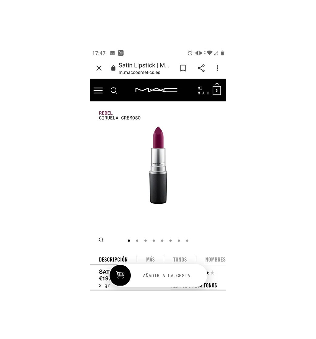 Products Satin Lipstick