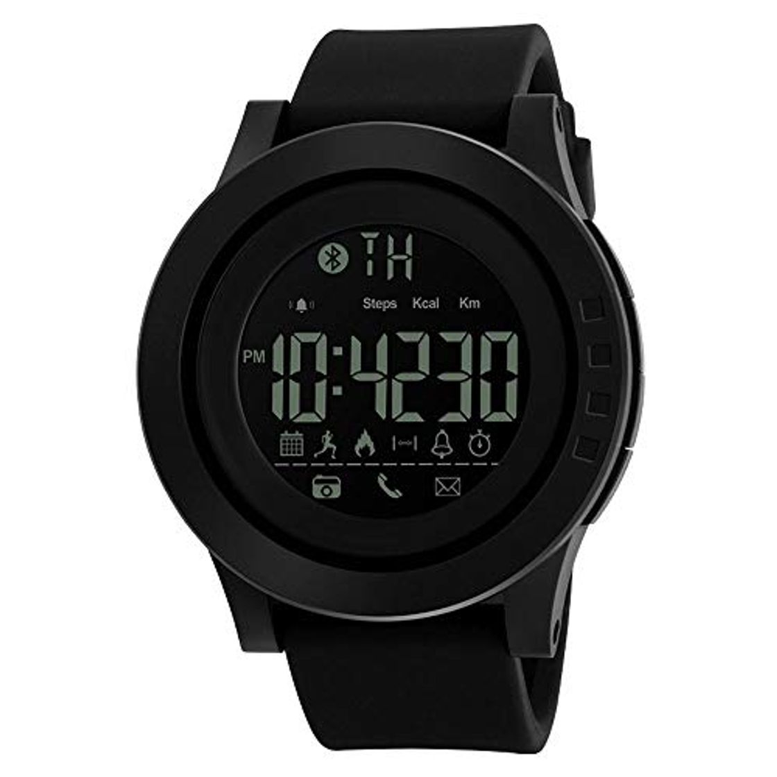 Moda LZRDZSW Reloj electrónico impermeable masculino