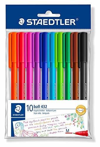 STAEDTLER 43235MPB10 - Bolígrafos de colores indelebles