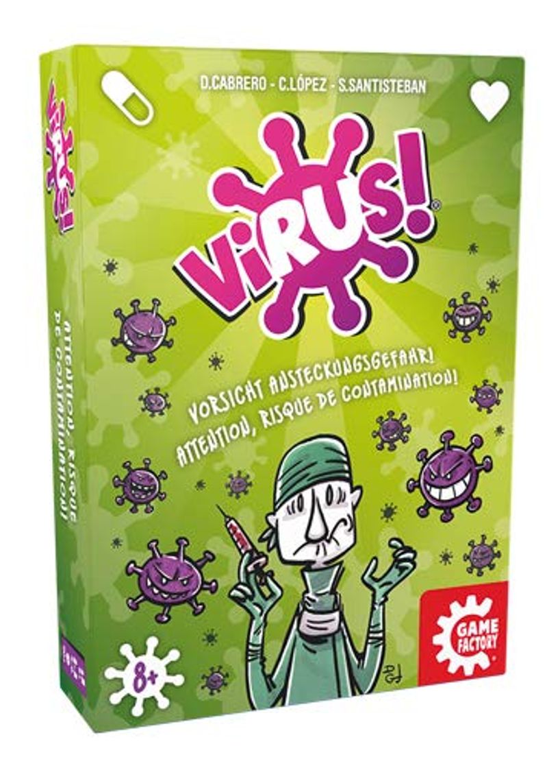 Social GAMEFACTORY 646239 Virus! Juego de Cartas