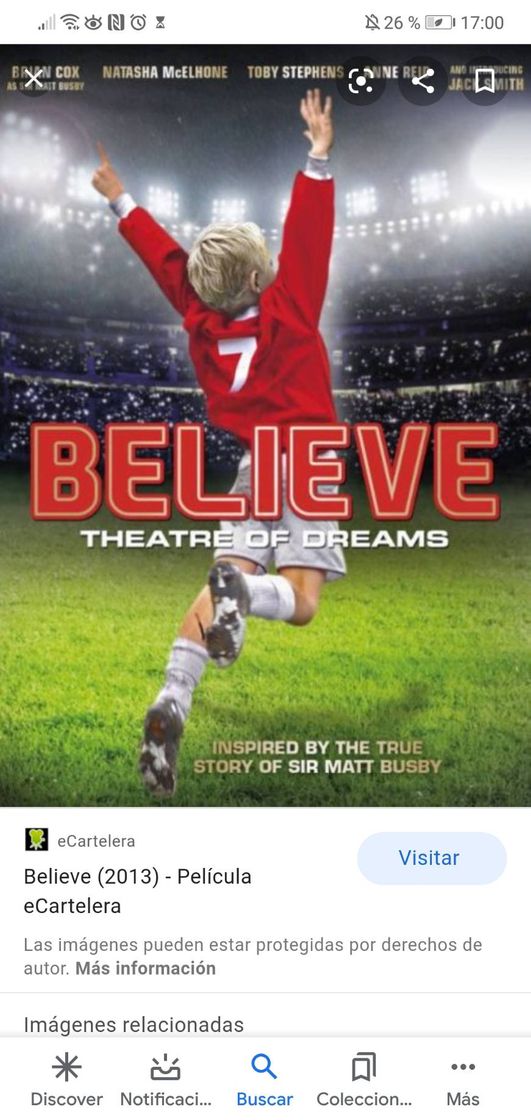 Movie "Believe", una película de fútbol y esperanza protagonizada por ...