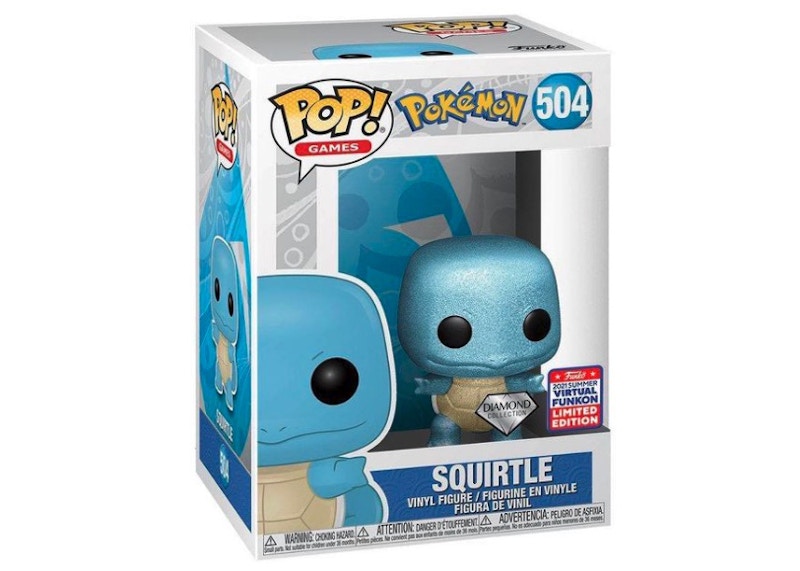 Electrónica Pop Pokemon Squirtle Vinyl Figure