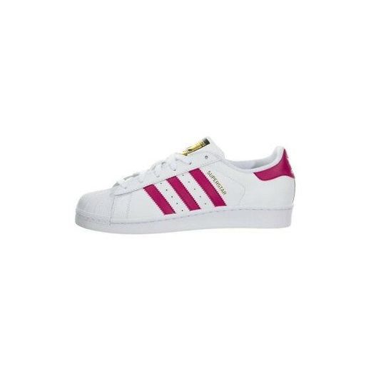 ADIDAS SUPERSTAR FOUNDATION J WHT/PINK UNISEXO