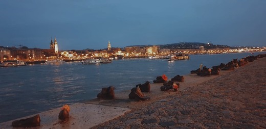 Shoes on the Danube Bank