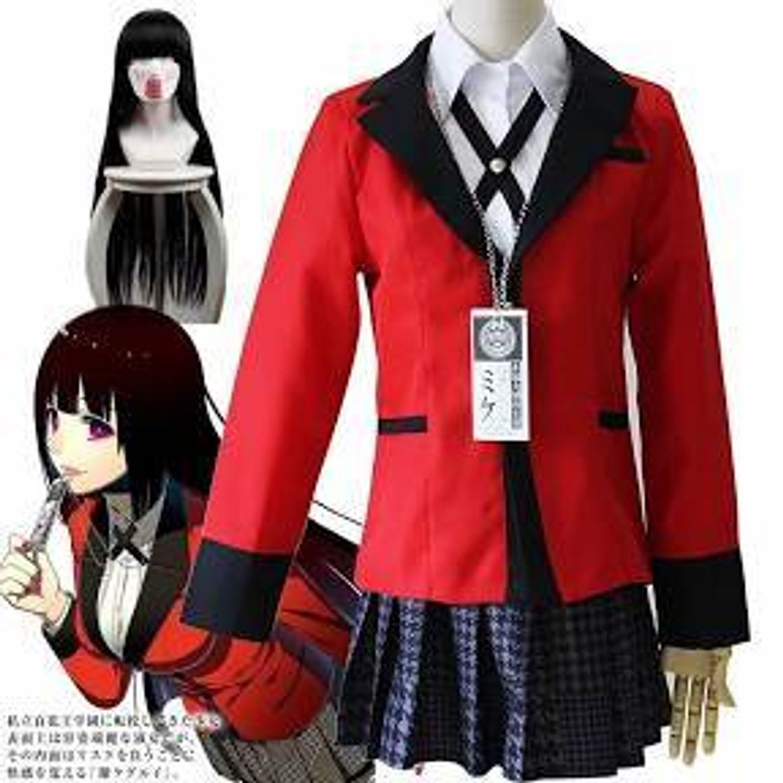 Fashion kakegurui jabami yumeko♣️ cosplay