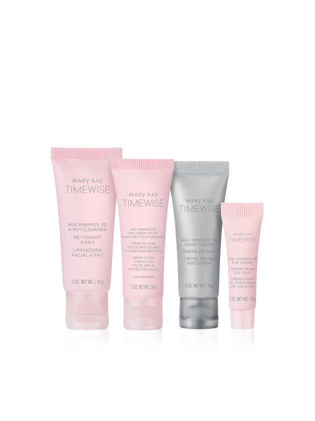 Belleza Mary Kay TimeWise Miracle Set 3D for Normal to Dry Skin 4-in-1