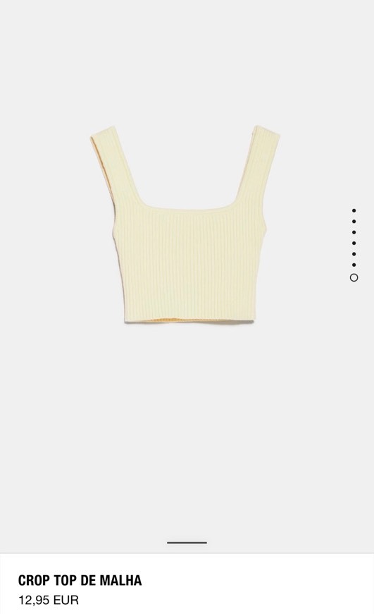 Products Crop top amarelo