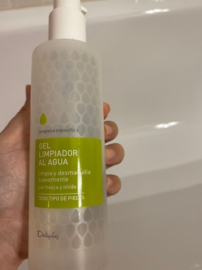 Producto Gel limpiador al Agua de Deliplus