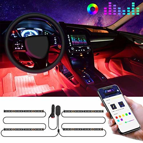 Producto Govee Tira LED para Coche Dos Líneas de Diseño a Prueba de