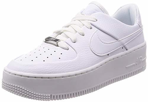 Fashion Nike Air Force 1, Zapatillas de Baloncesto Unisex Niños, Blanco