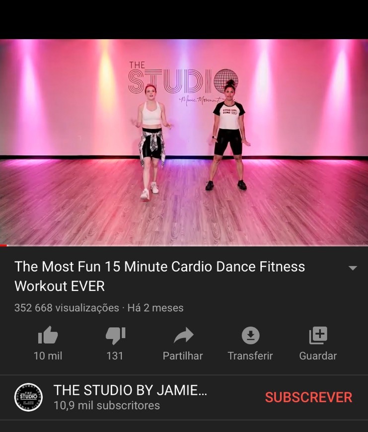 Película 15 min cardio dance fitness