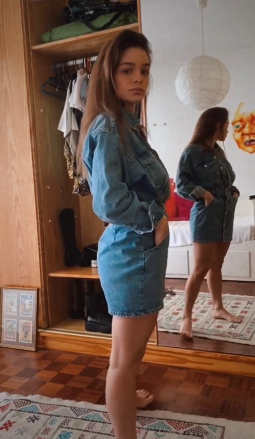 Social Vestido Denim