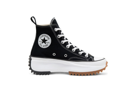 Converse negros plataforma 