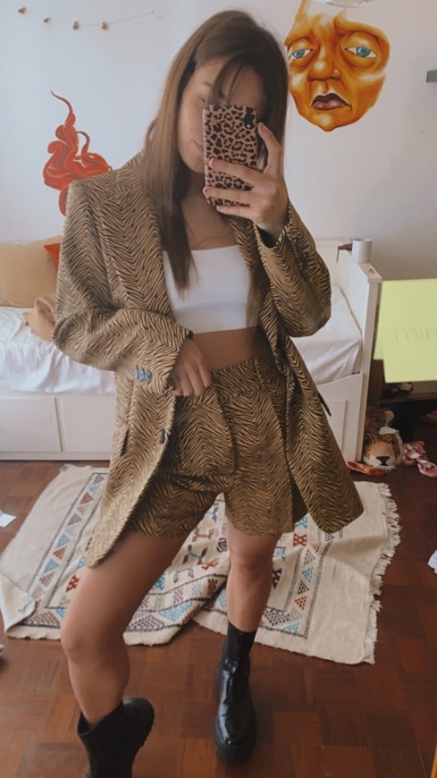 Social Blazer jaqcuard ZARA
