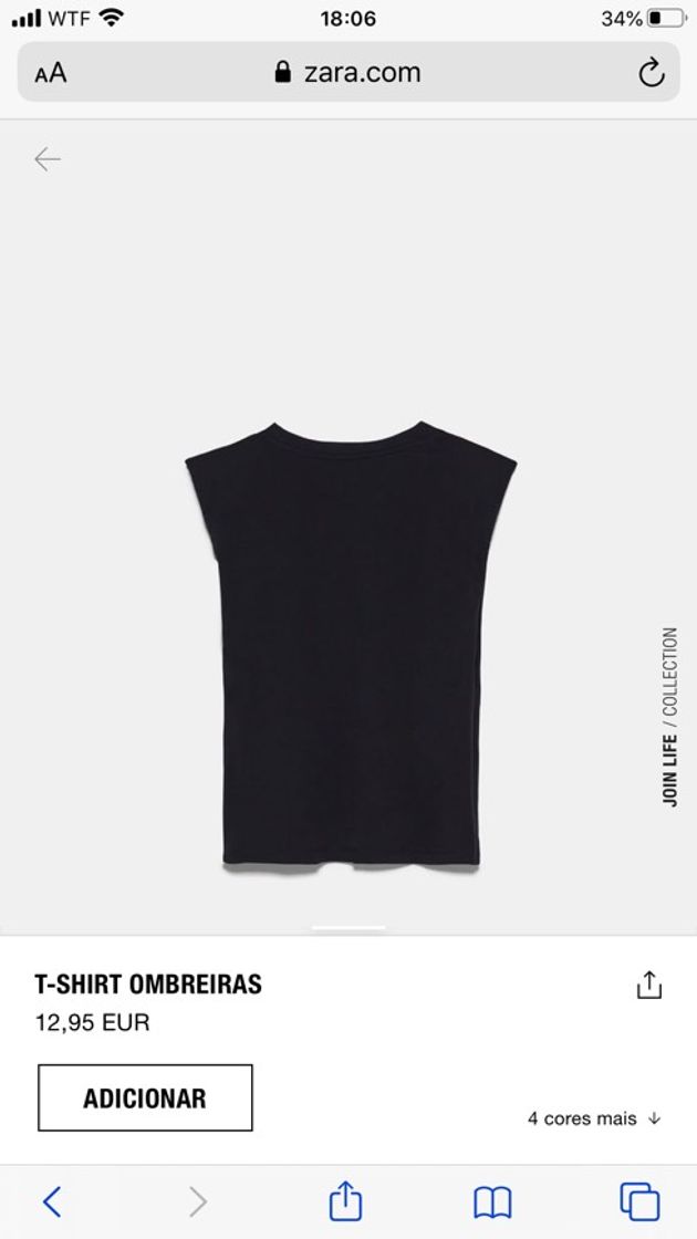 Fashion T-SHIRT OMBREIRAS | ZARA Portugal