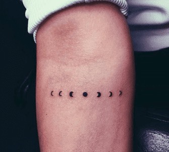 Moda Tatuagem da lua 🌓 