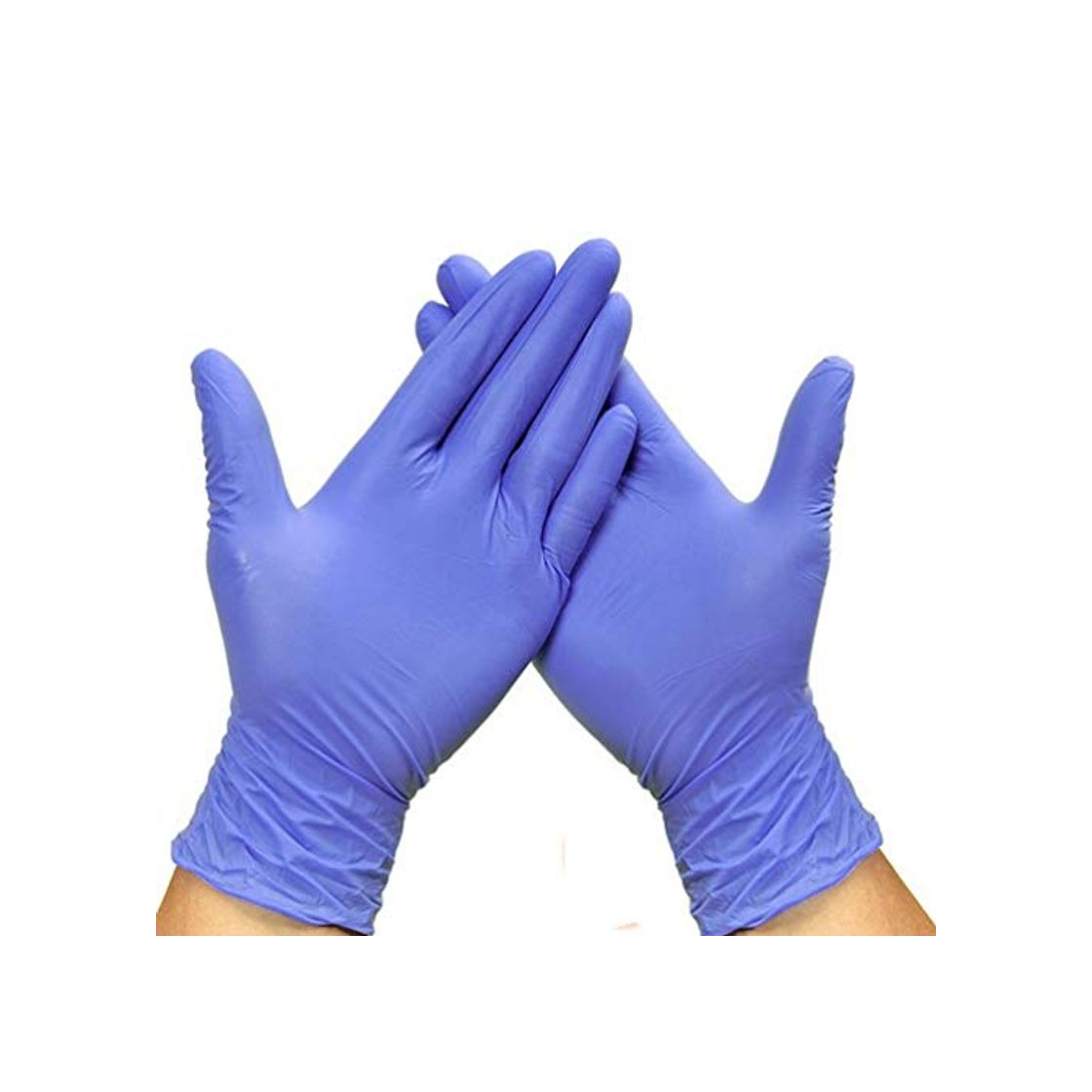 Social EXCEART 100 Piezas Guantes de Goma Desechables Guantes de Látex Nitrilo Limpieza