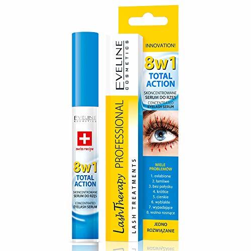 Product Eveline Cosmetics Multi-Purpose Eyelash Serum Total Action - Sérum 8 en 1