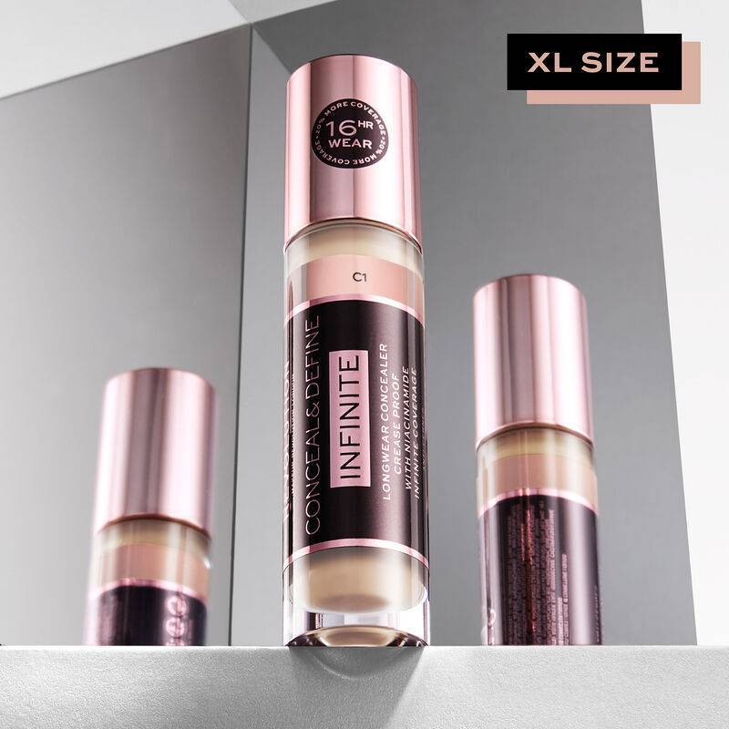 Fashion Conceal & Define Infinite Longwear Concealer XL

