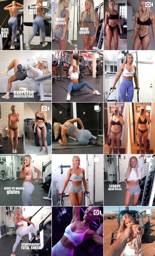 Social LINN LOWES - WORKOUTS