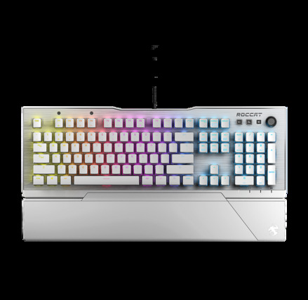 Social ROCCAT® Vulcan 122 AIMO Arctic White | Mechanical RGB ...
