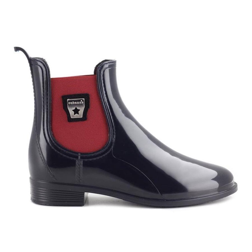 Moda Cubanas RAINYBOOT500 Blue Midnight/Red Wine