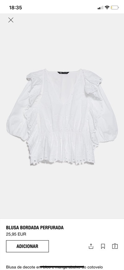 Blusa Zara