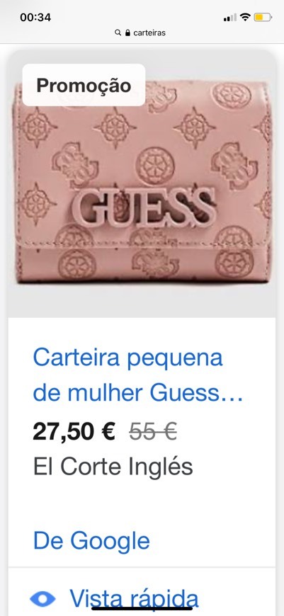 Fashion Carteira Guess