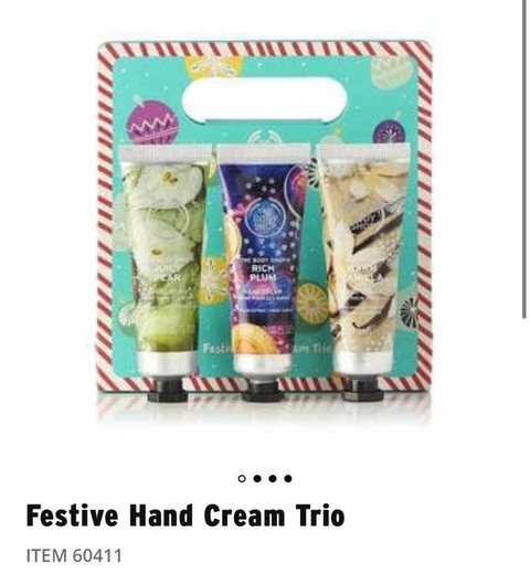 Body Shop Festive Hand Cream Trio