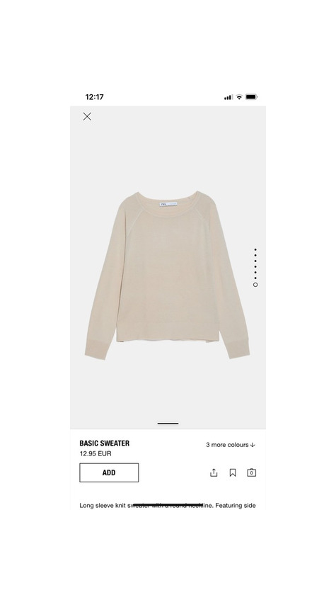 Product Basic sweater