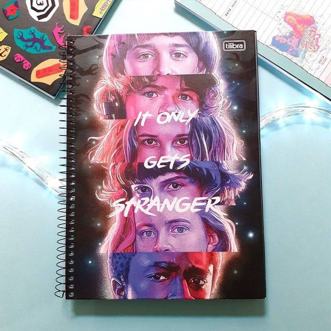 Product Caderno stranger things