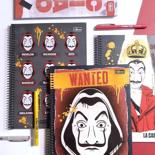 Caderno de la casa de papel