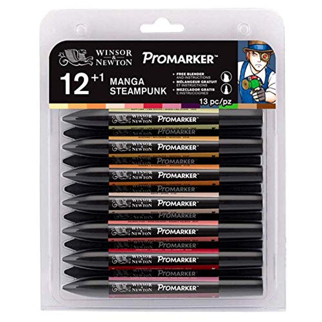 Producto Winsor & Newton Promarker Manga Steampunk