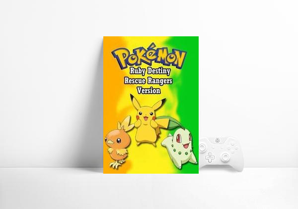 Jogo de vídeo Pokémon Ruby Destiny: Rescue Rangers