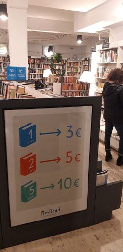 Re-Read Librería Lowcost Barcelona - St Joan