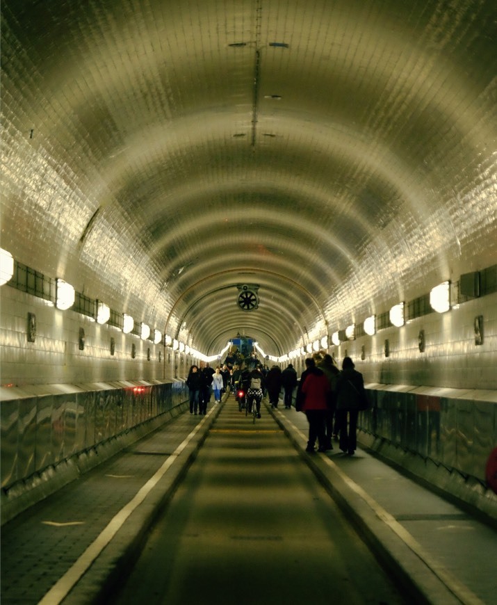 Lugar Elbtunnel