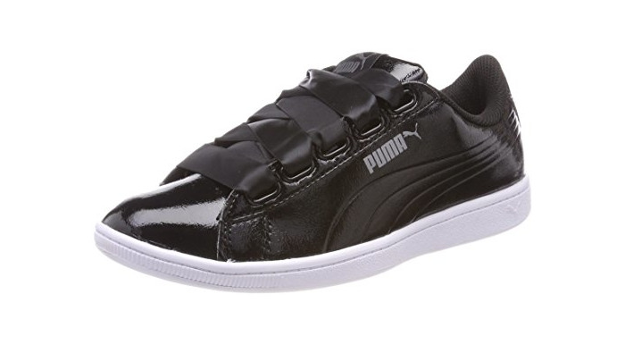 Fashion Puma Vikky Ribbon P, Zapatillas para Mujer, Negro