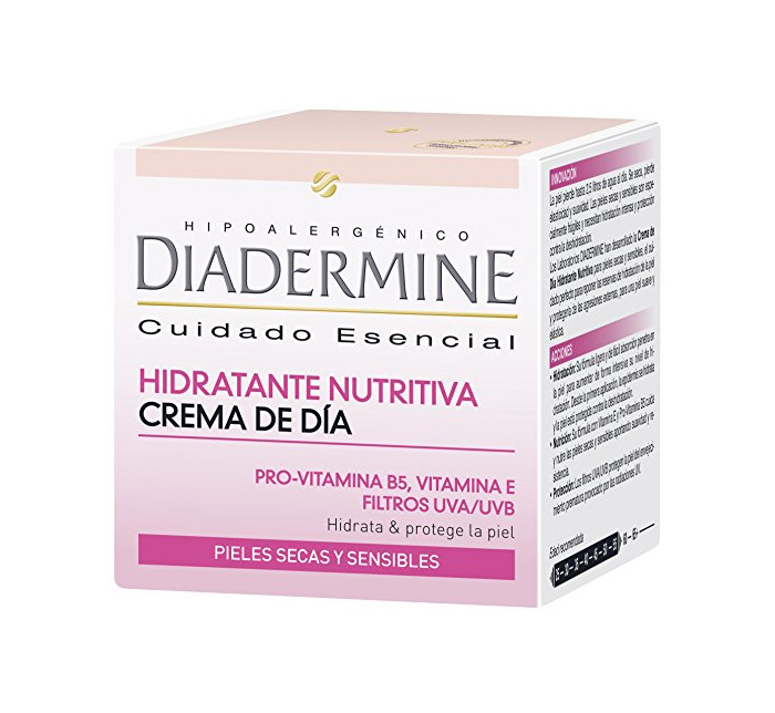 Beauty Díadermine Cuidado Esencial Crema de Día Para Piel Seca Y Sensible