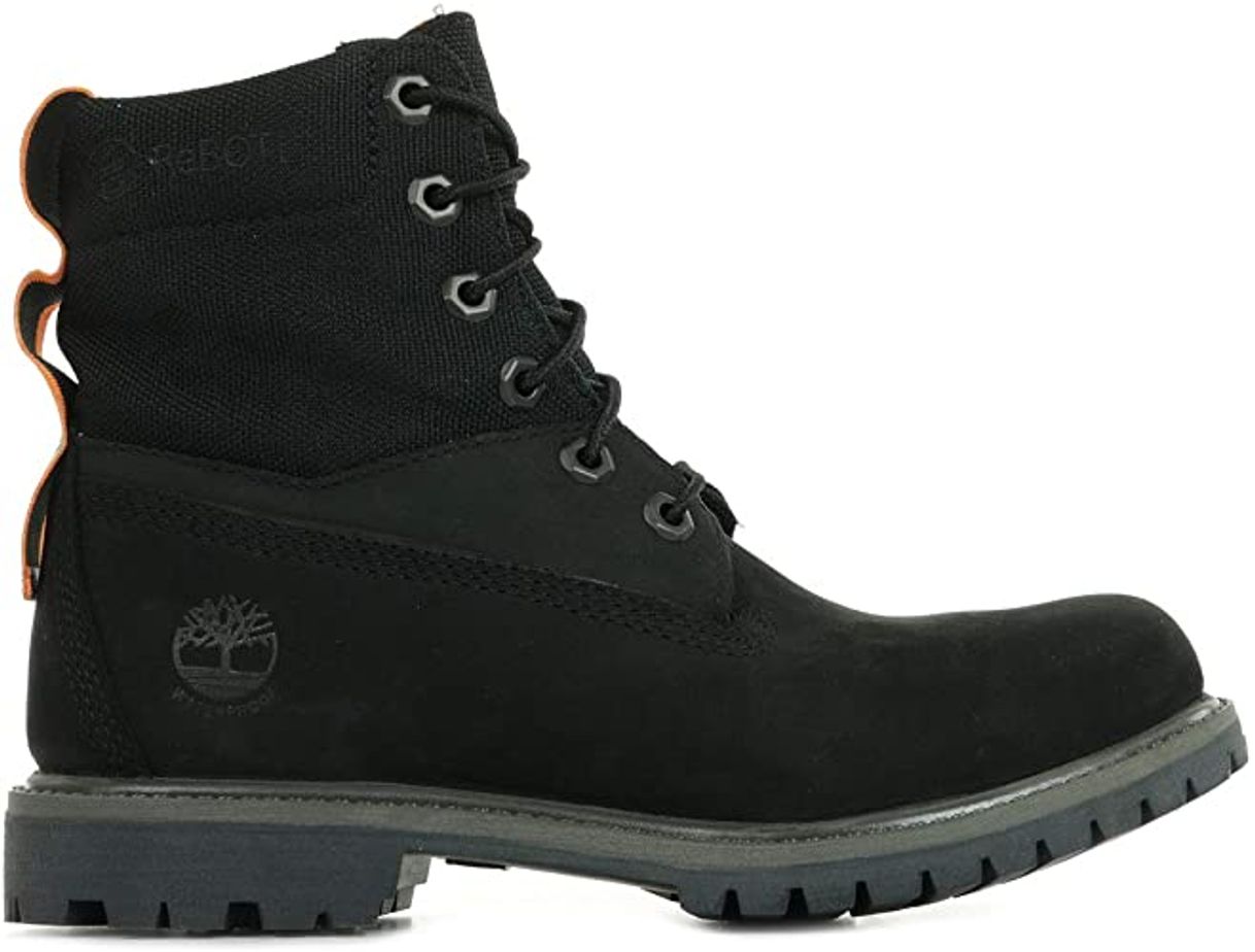 Fashion Timberland 6-Inch Premium WP, Botas Clasicas Unisex Niños, Negro