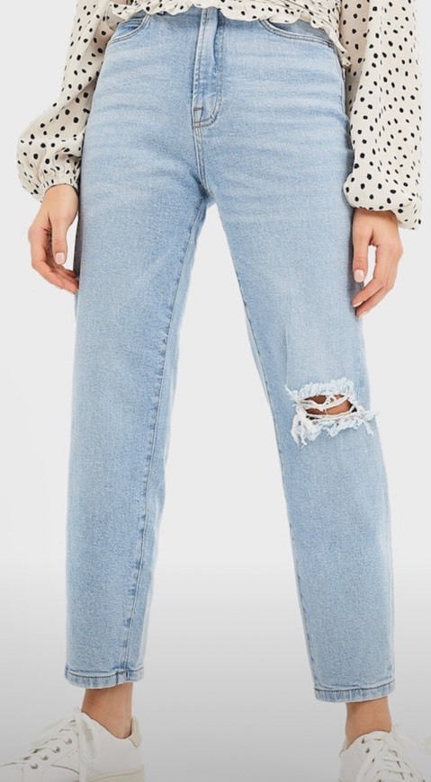 Products mom jeans rasgadas STRADIVARIUS 