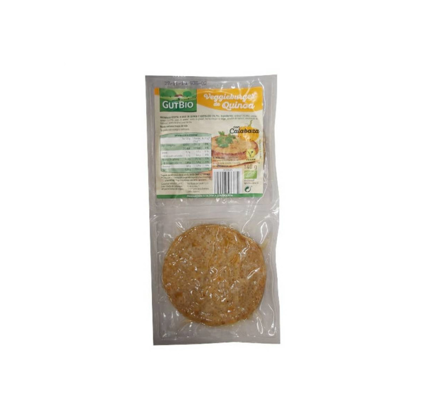 Products Veggie burgers de calabaza y quinoa