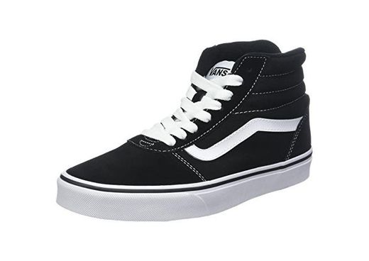 Vans Ward Hi Hombre, Zapatillas Altas, Negro